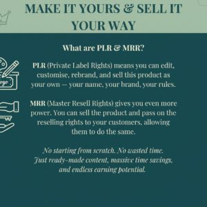 Faceless Creator Starter Kit | PLR & MRR Digital Products